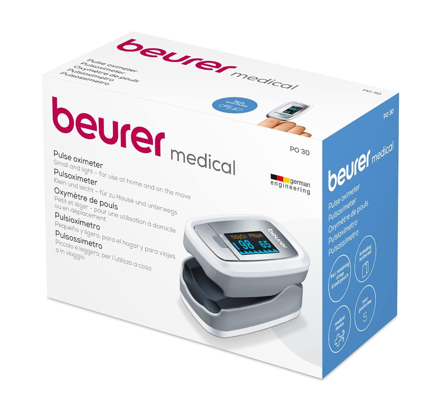 BEURER PO-30 PULSE OXIMETER