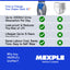 MEXPLE UroMen Wearable Urine Collection BagKit, Urine Collection Bag, Reusable Silicon Urine Bag Urinal Incontinence Set, External Catheter for Men, (1000ml + 2000ml) for Bedridden Patients, Blue