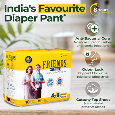 FRIENDS CLASSIC ADULT DIAPERS PANTS STYLE