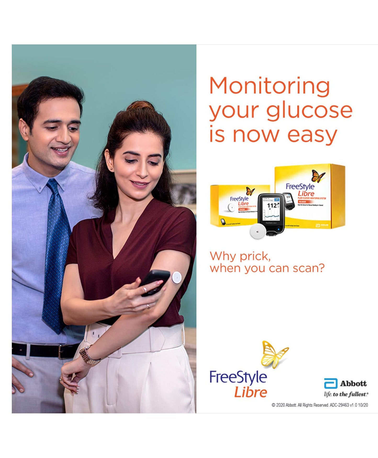 FREESTYLE LIBRE READER- GLUCOSE MONITOR