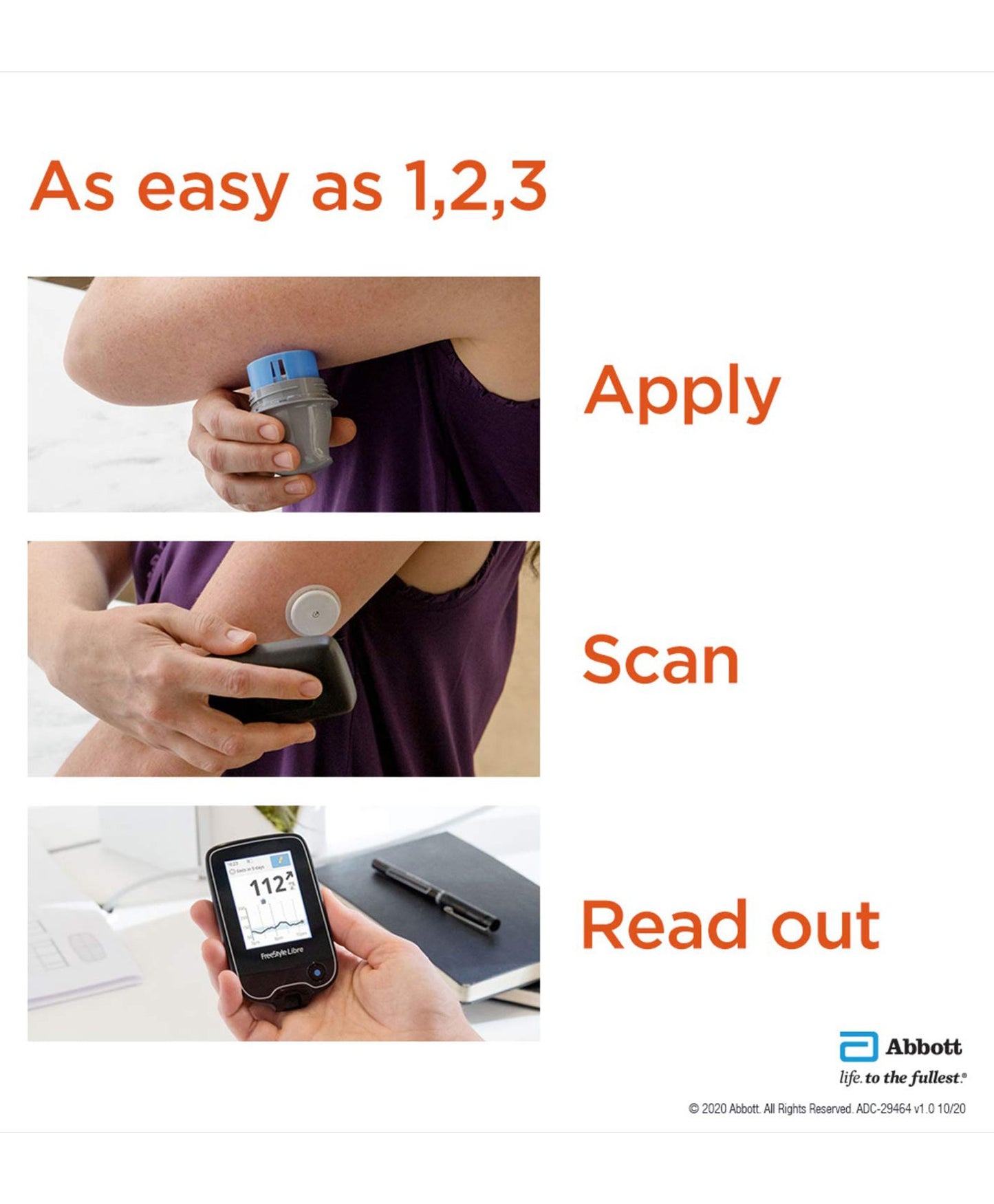 FREESTYLE LIBRE READER- GLUCOSE MONITOR