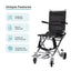 ARREX AIRLIFT - COMPACT ALUMINIUM WHEELCHAIR