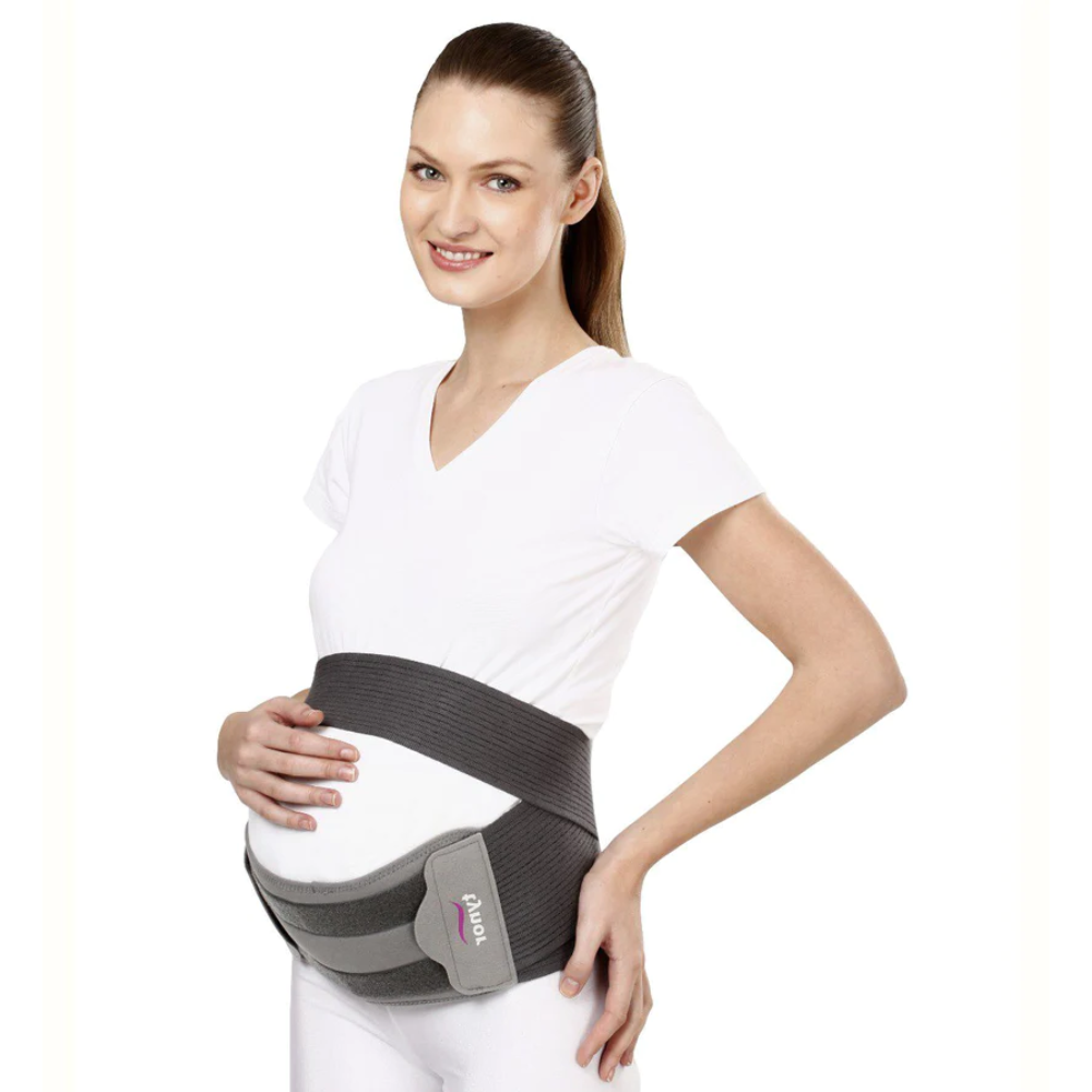 TYNOR A-20 PREGNANCY BACK SUPPORT, GREY, 1 UNIT