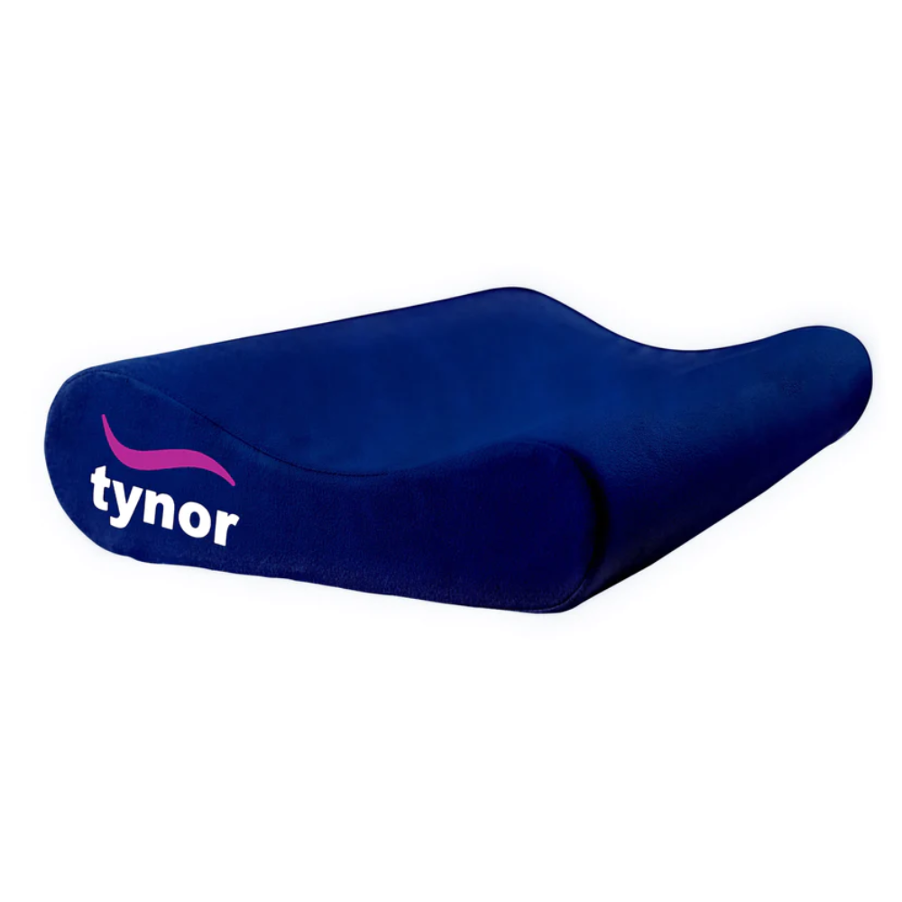 TYNOR B-29 CONTOURED CERVICAL PILLOW MEMORY FOAM, BLUE, UNIVERSAL SIZE, 1 UNIT