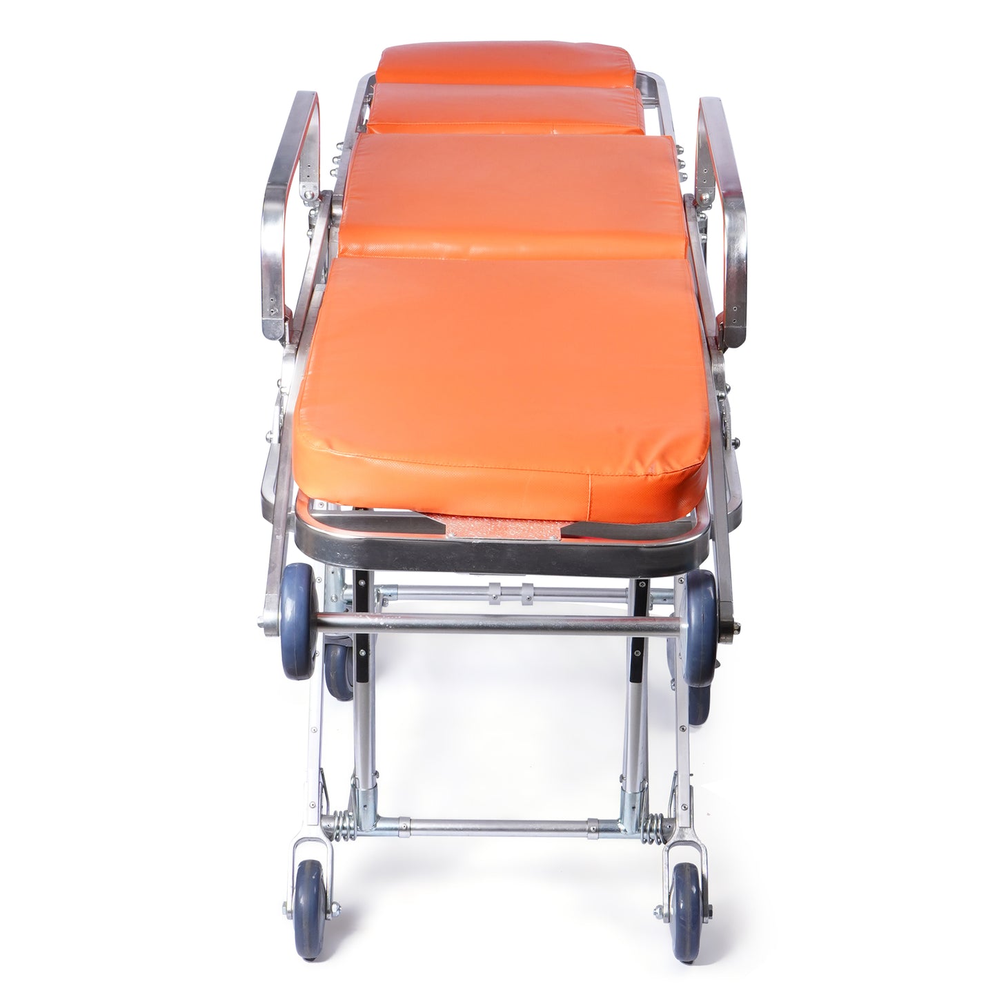 ARREX STR 20 PRO AMBULANCE STRETCHER: FOLDS INTO CHAIR POSITION, HEAVY-DUTY CASTORS WITH PEDAL BRAKES, COLLAPSIBLE LEGS, SAFETY AND VERSATILITY