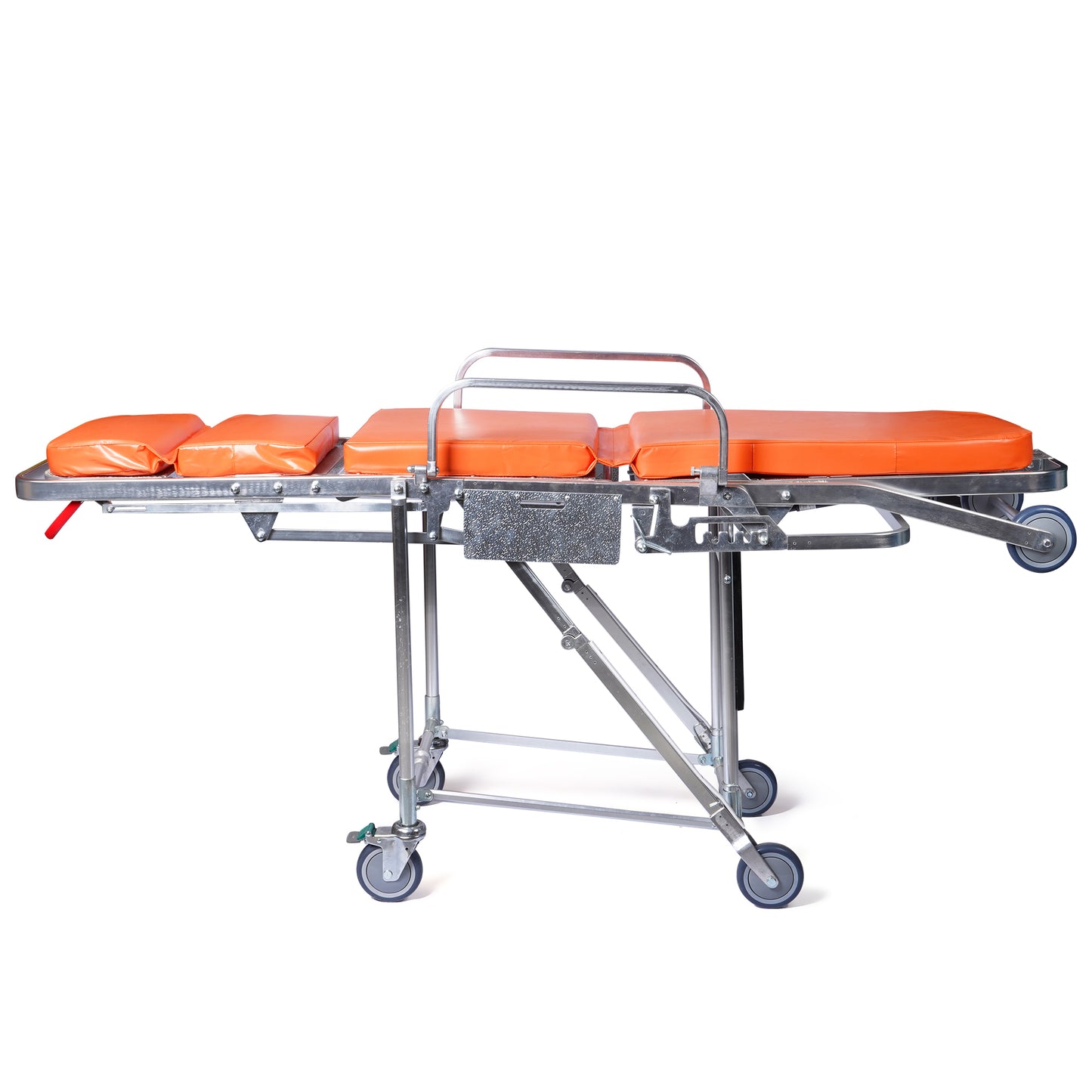 ARREX STR 20 PRO AMBULANCE STRETCHER: FOLDS INTO CHAIR POSITION, HEAVY-DUTY CASTORS WITH PEDAL BRAKES, COLLAPSIBLE LEGS, SAFETY AND VERSATILITY