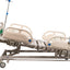 ARREX EXCELSIOR HOSPITAL BED - 5 FUNCTIONS ELECTRONIC BED, REMOTE ADJUSTMENT, INCLUDES MATTRESS, HEAVY-DUTY CASTORS WITH BRAKES