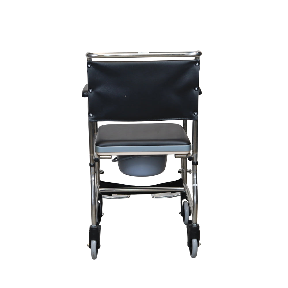 ARREX EDDA-S COMMODE WHEELCHAIR COMES WITH POT ATTACHED