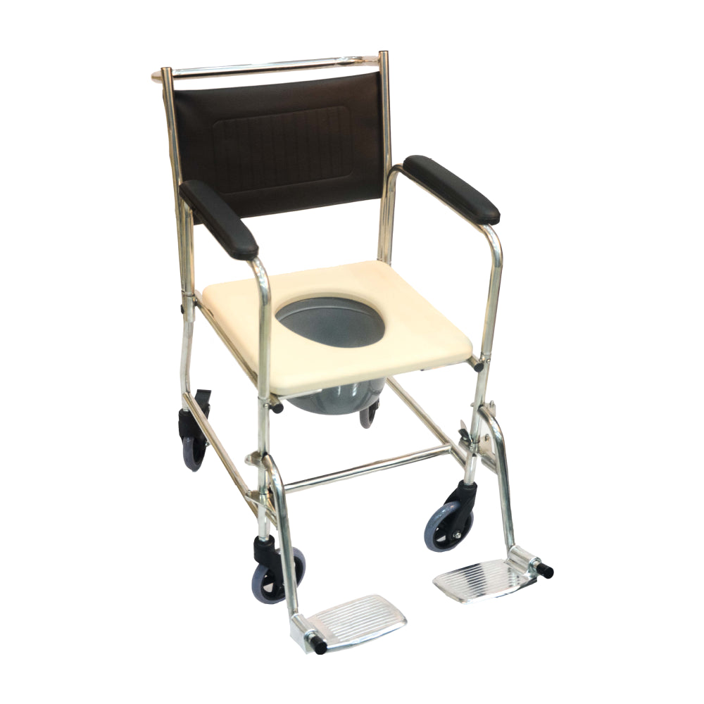 ARREX EDDA-S COMMODE WHEELCHAIR COMES WITH POT ATTACHED