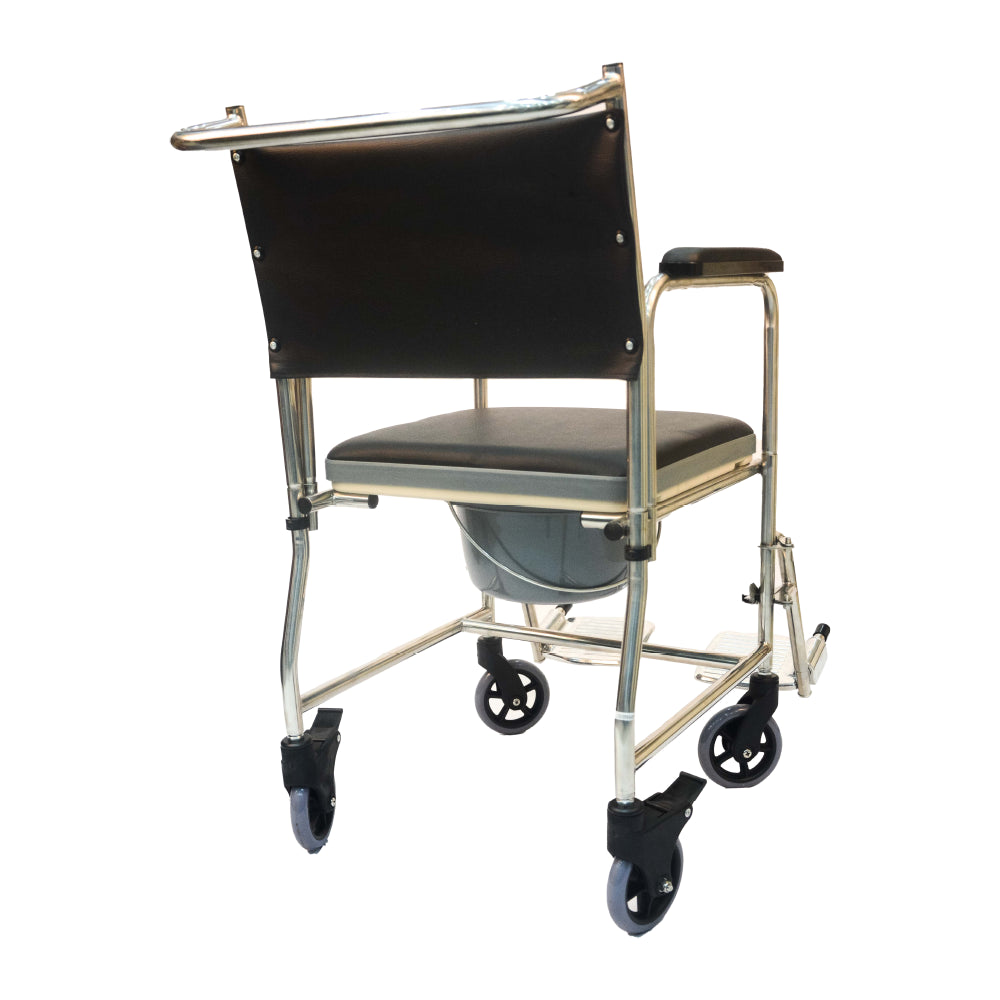 ARREX EDDA-S COMMODE WHEELCHAIR COMES WITH POT ATTACHED