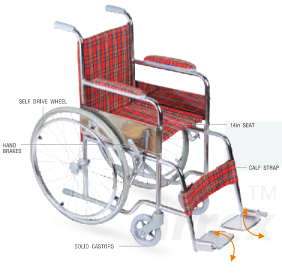 ARREX ELMO WHEELCHAIR - FOR KIDS AND YOUNG ADULT