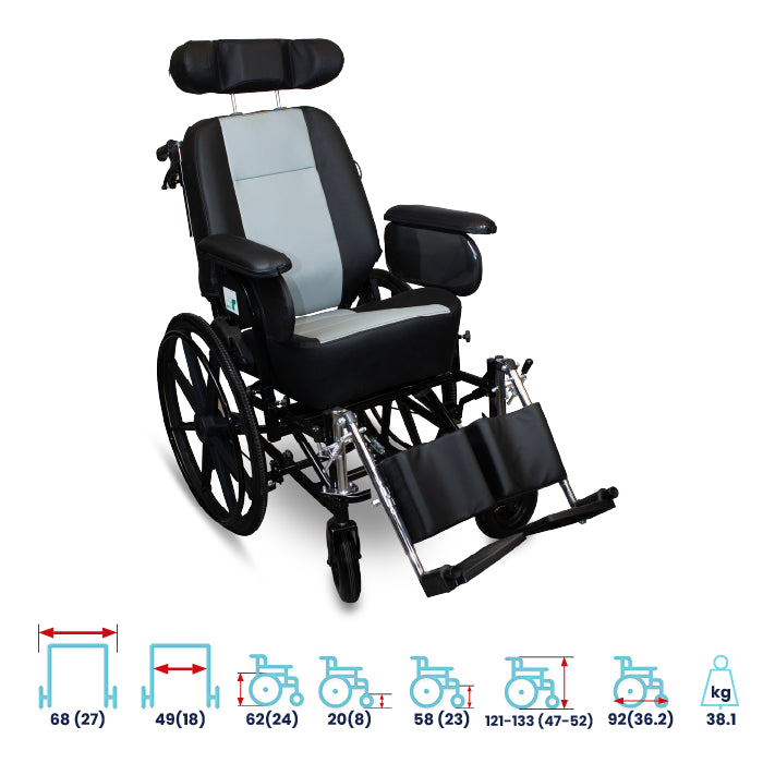 ARREX FABIO - RECLINNING WHEELCHAIR