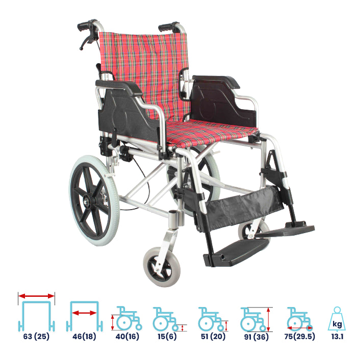 ARREX KONRAD - PREMIUM ALUMINIUM WHEELCHAIR