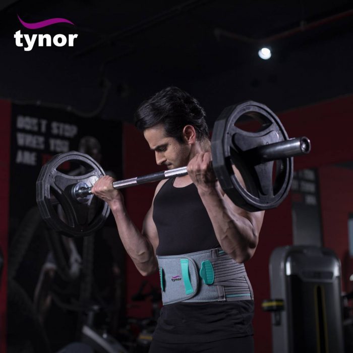 TYNOR LS BELT LUMBOPORE, GREY, 1 UNIT