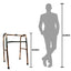 ARREX M50 WALKER - EASY CRISS-CROSS WALKING, FOLDABLE LEVER, LIGHTWEIGHT