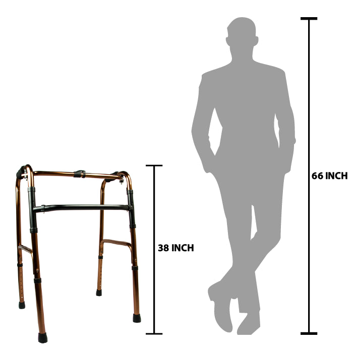 ARREX M50 WALKER - EASY CRISS-CROSS WALKING, FOLDABLE LEVER, LIGHTWEIGHT