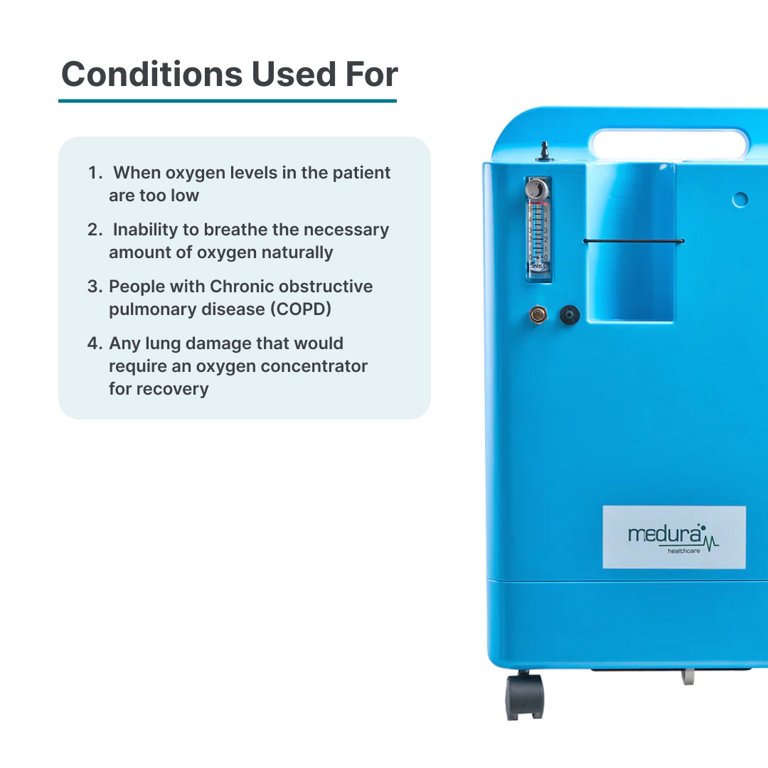 Buy Medoxy Pro V Oxygen Concentrator Online at Medura Healthcare
