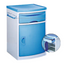 ARREX NOAH BL BEDSIDE LOCKER - COMES WITH ROTATING WHEELS, HANG NAPKIN