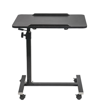 ARREX NOAH OBT 30 OVER BED TABLE - WOODEN LAMINATE, HEIGHT ADJUSTABLE, WITH ROLLING WHEELS