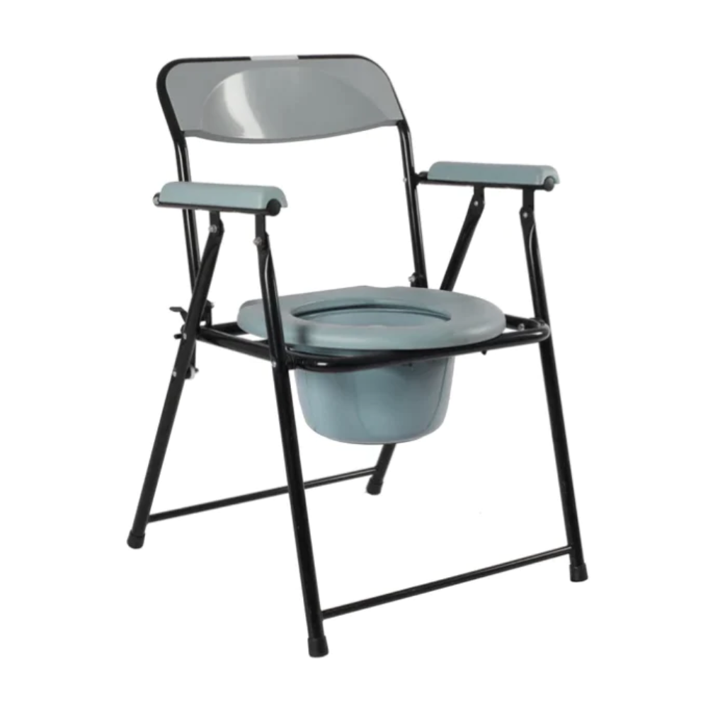 Buy Vissco Comfort Steel Folding Commode Chair P.C.No. 0995 Online