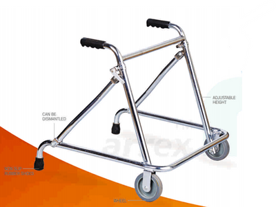 ARREX MC20 WALKER - DISMANTLABLE, ADJUSTABLE HEIGHT, WITH WHEEL