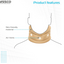 VISSCO CERVICAL COLLAR WITHOUT CHIN SUPPORT ( P.C.NO. 0301B)