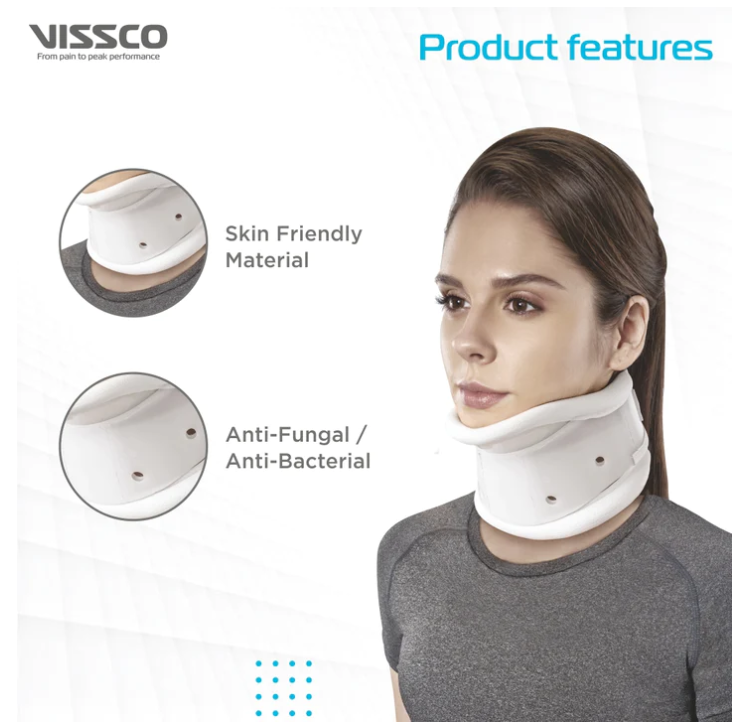 VISSCO FIRM CERVICAL COLLAR WITH CHIN SUPPORT- P.C.NO. 0310