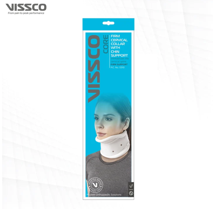VISSCO FIRM CERVICAL COLLAR WITH CHIN SUPPORT- P.C.NO. 0310
