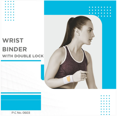 VISSCO Wrist Support Binder With Double Lock – PC. No.0603