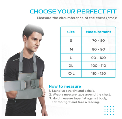 VISSCO P.C.NO. 0806 SHOULDER IMMOBILIZER