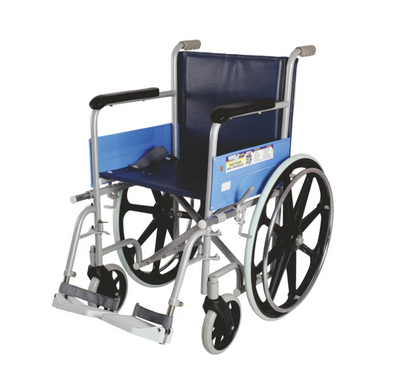 VISSCO CLASSIC WHEELCHAIR WITH FIXED BIG WHEEL - P.C.NO. 0912