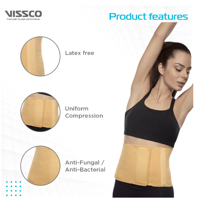 VISSCO P.C.NO. 0512 10" ABDOMINAL BELT