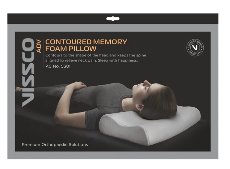 VISSCO MEMORY FOAM PILLOW - P.C.NO. 5301