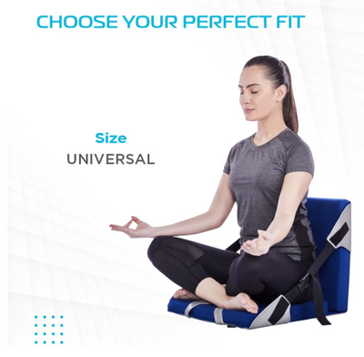 VISSCO Orthopaedic Back Rest for Yoga - P.C.No. 0118