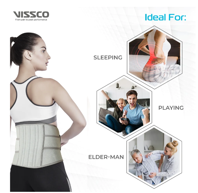 VISSCO P.C.NO. 1405 NEOPRENE LUMBAR BELT