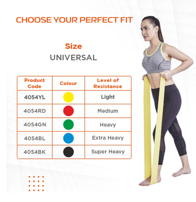 VISSCO Activeband-Physical Resistance Bands Latex-Free- C.N H1054(4054)