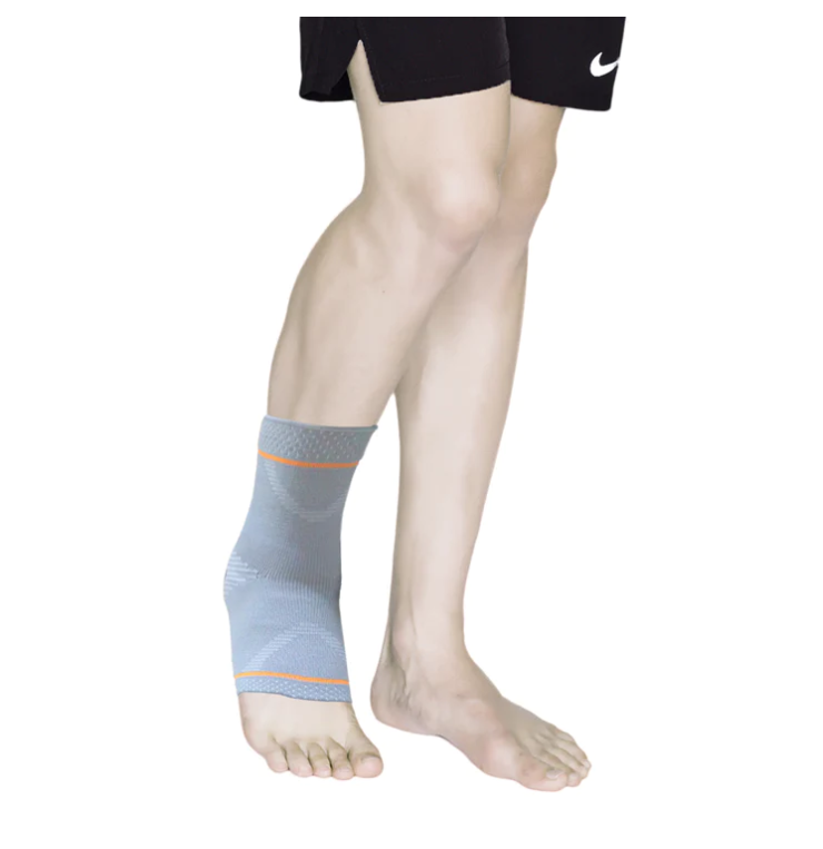 VISSCO ANKLE SUPPORT WITH SILICONE PRESSURE PAD - P.C.NO. 5713