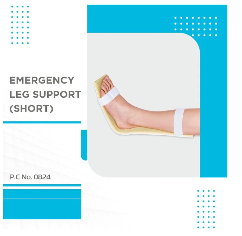 VISSCO EMERGENCY SPLINT LEG - SHORT - P.C.NO. 0824