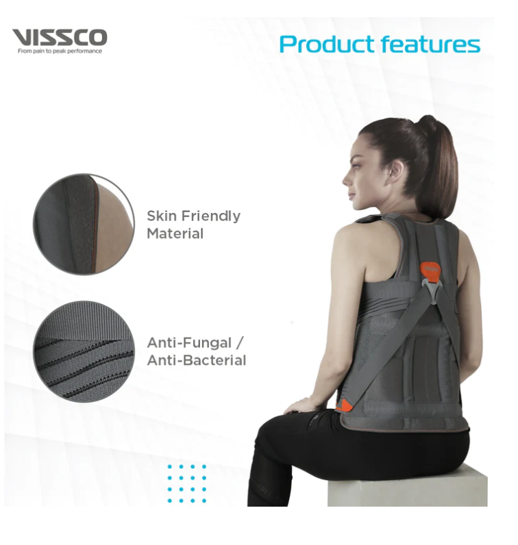 VISSCO DORSO LUMBAR SPINAL BRACE (TAYLOR BRACE) - P.C.NO. 0120