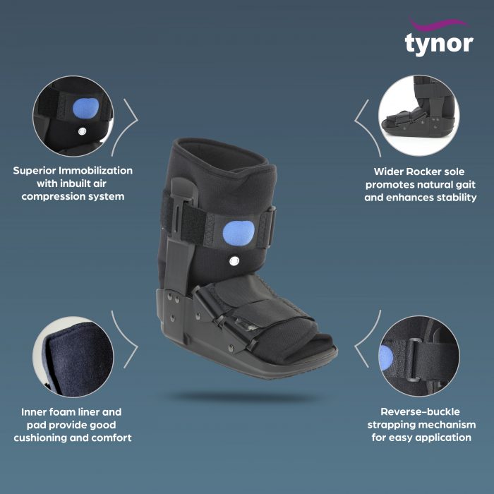 TYNOR D-52 WALKER BOOT AIR SHORT