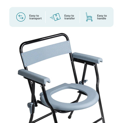 ARREX V20 BASIC COMMODE CHAIR