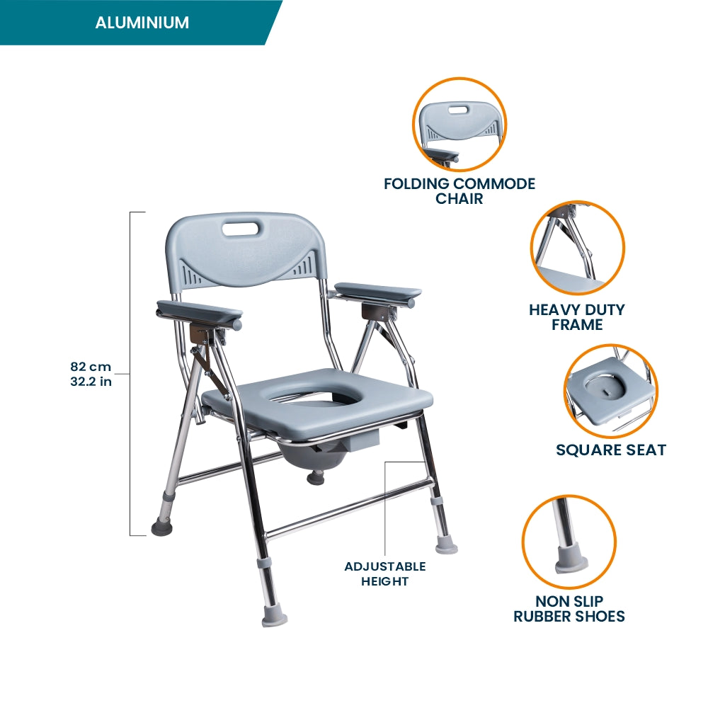 ARREX VP50 PREMIUM COMMODE CHAIR