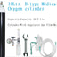 RAMA CYLINDER B TYPE ULTRA LIGHT PORTABLE MEDICAL OXYGEN CYLINDER KIT FOR HOME PATIENTS AND EMERGENCY 1320 LITRES