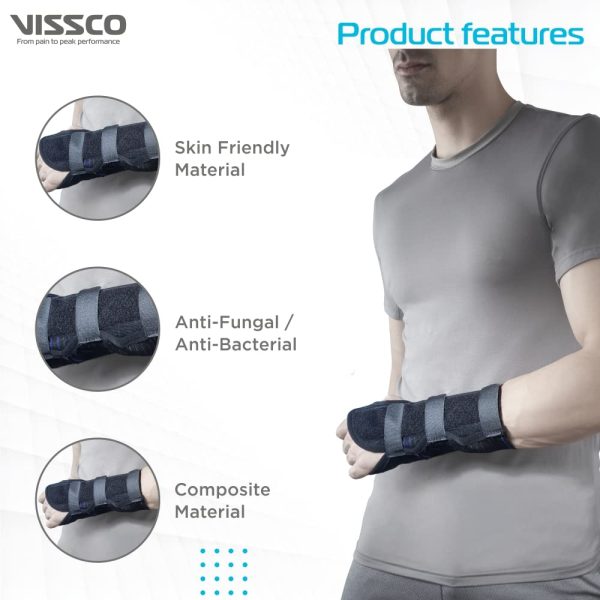 VISSCO COCK-UP SPLINT UNIVERSAL – PC. NO 0641