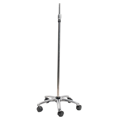 ARREX NOAH SS 20 - SALINE STAND, ROLLING WHEELS, COMES WITH TWO HOOKS