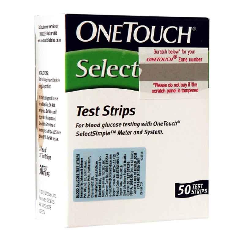 ONETOUCH SELECT SIMPLE TEST STRIPS