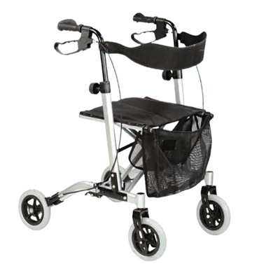 ARREX MR30 ROLLATOR - BRAKES WITH LOCK, MAG WHEELS, BACK SUPPORT, CUSHION SEAT